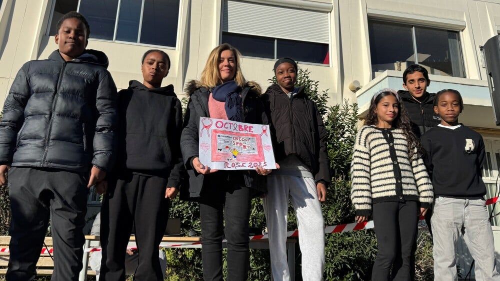 Le collège Pythéas s'engage pour la lutte contre le cancer du sein