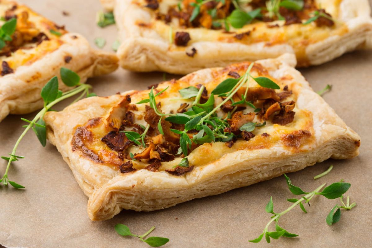 La délicieuse tarte rustique aux champignons qui fait parler d'elle