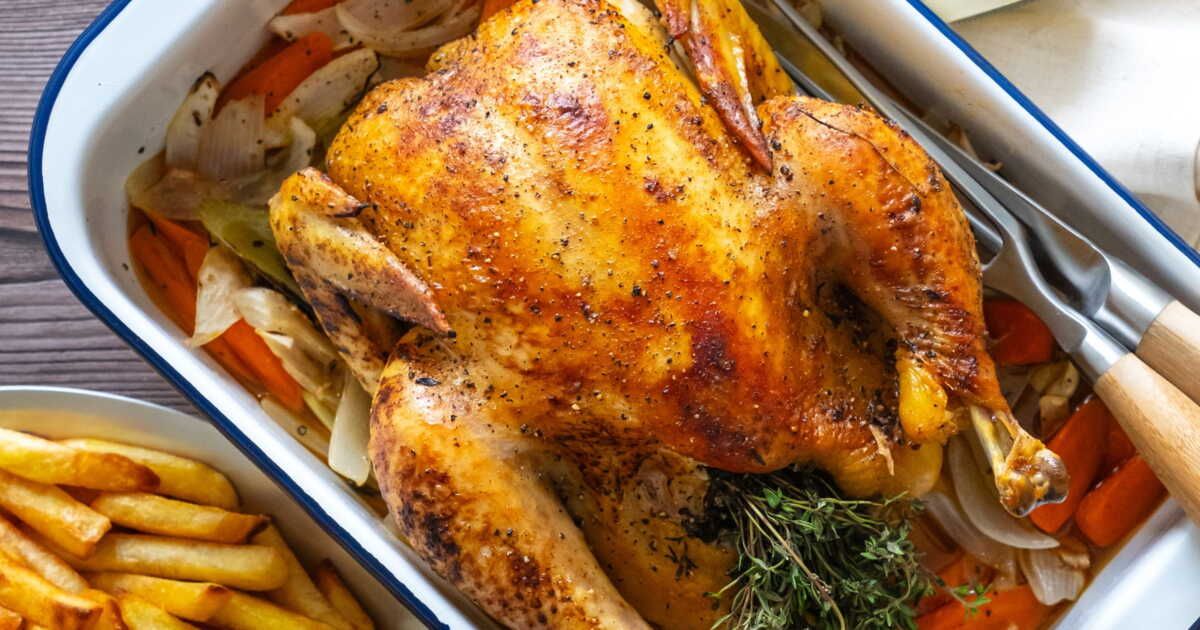 Poulet rôti et frites maison : un classique revisité