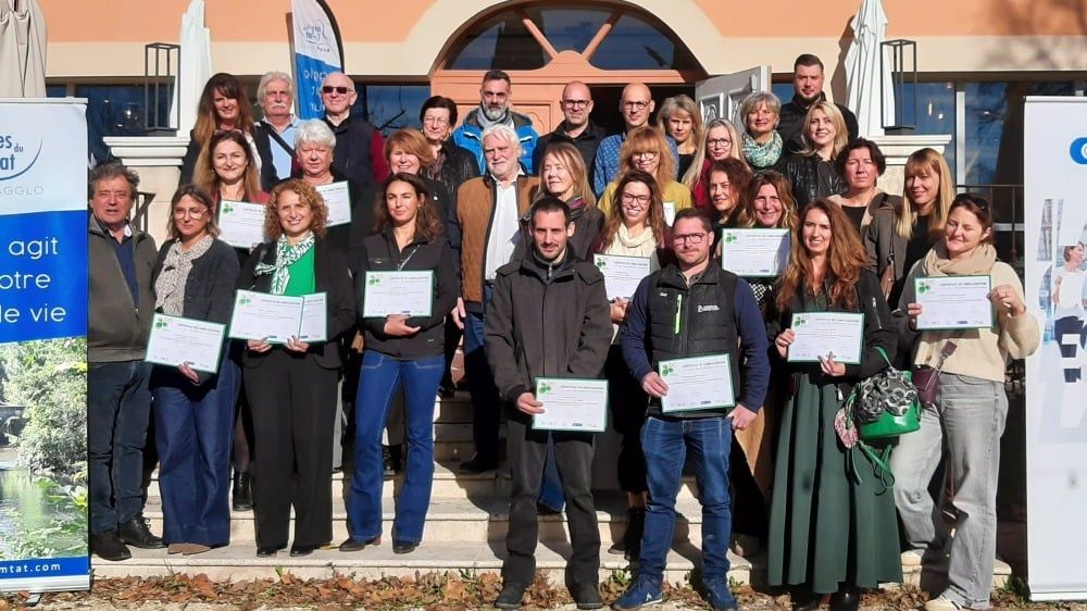 Les artisans des Sorgues du Comtat récompensés pour leurs gestes écoresponsables