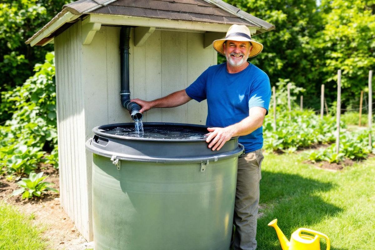 Récupération d'eau de pluie : un atout pour votre jardin cet été