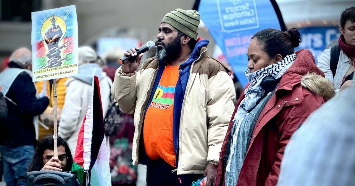 Solidarité en action : une manifestation pour la Palestine et la Nouvelle-Calédonie à Grenoble