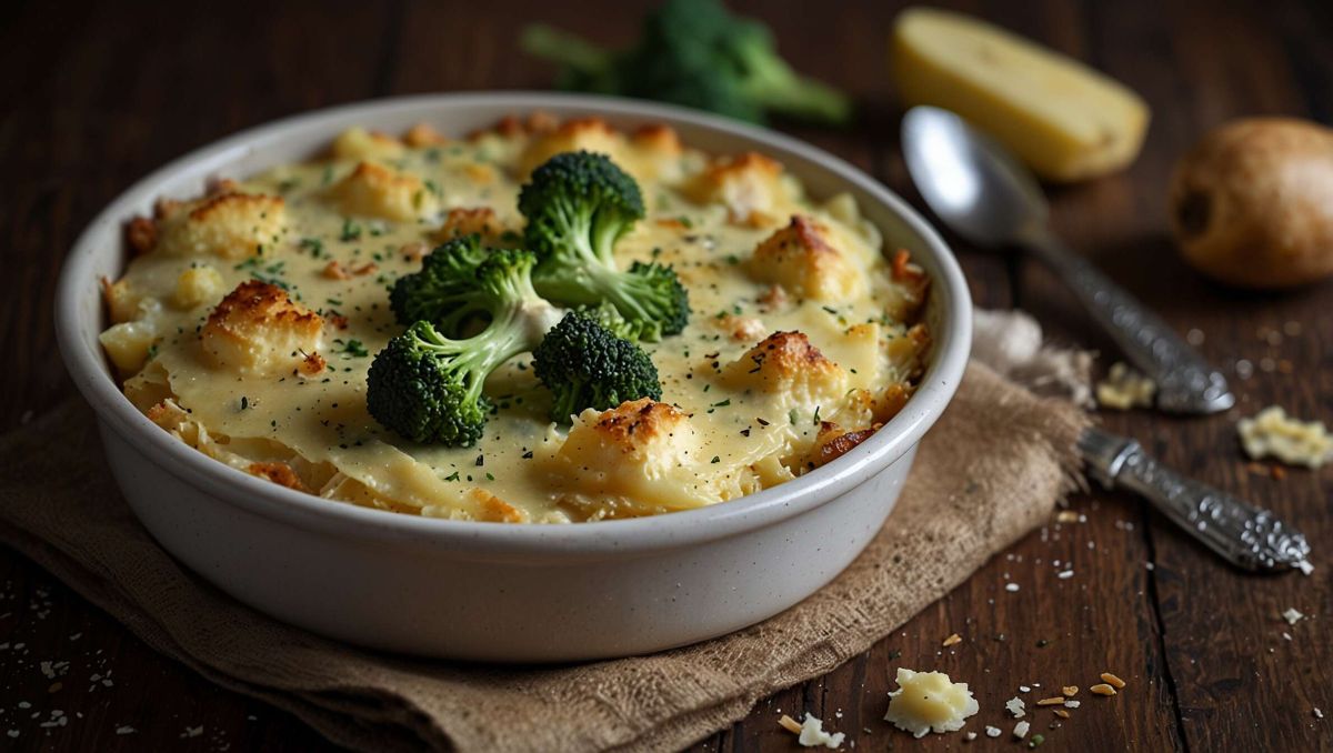 Gratin de pommes de terre et brocolis : une recette réconfortante à essayer