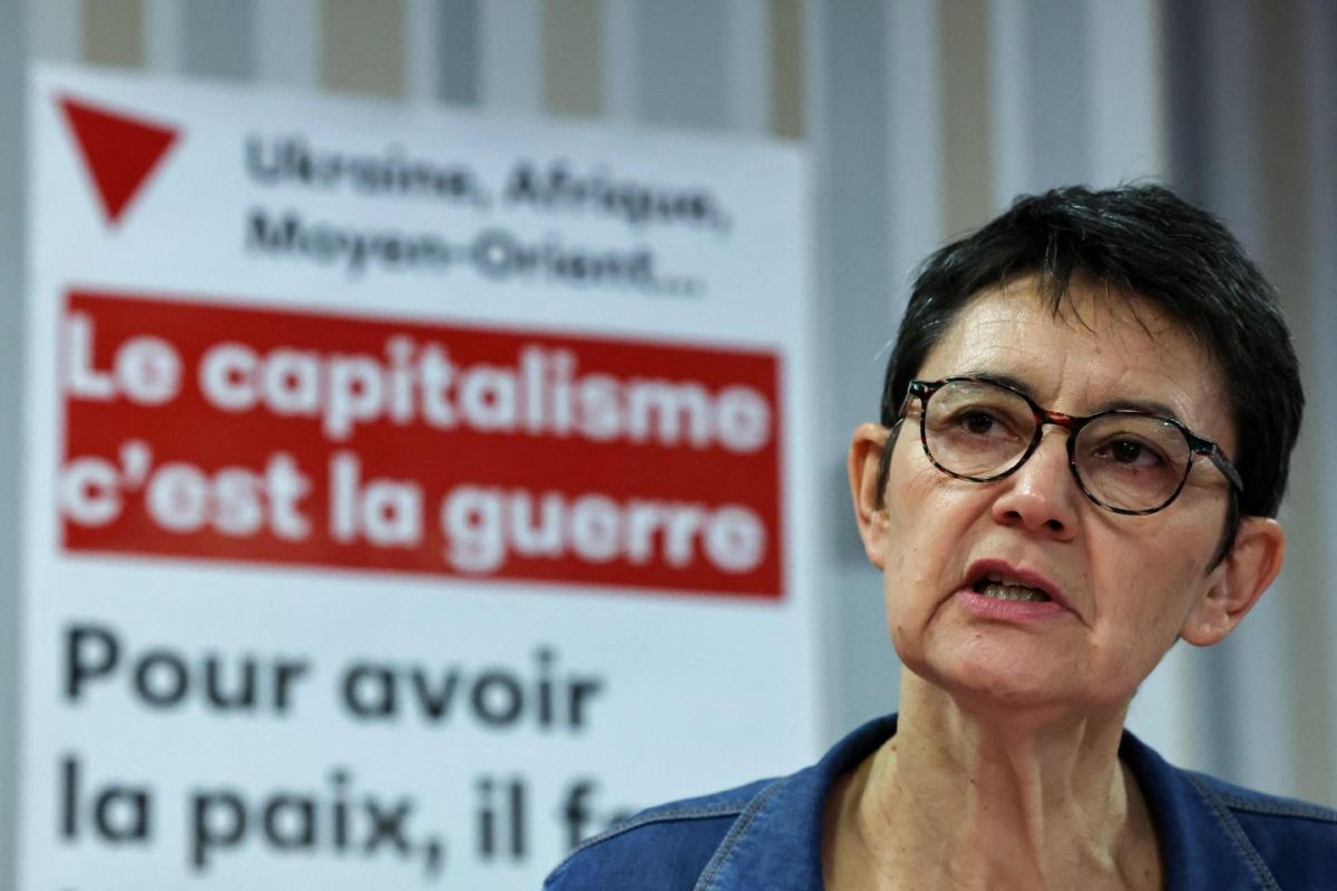 Nathalie Arthaud annonce sa candidature à la présidentielle de 2027