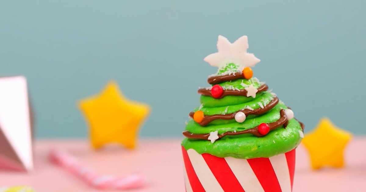 Des cupcakes de Noël au Nutella pour une fête enchantée