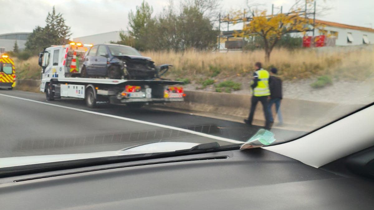 Une jeune femme blessée dans un choc sur l’A9 près de Mèze