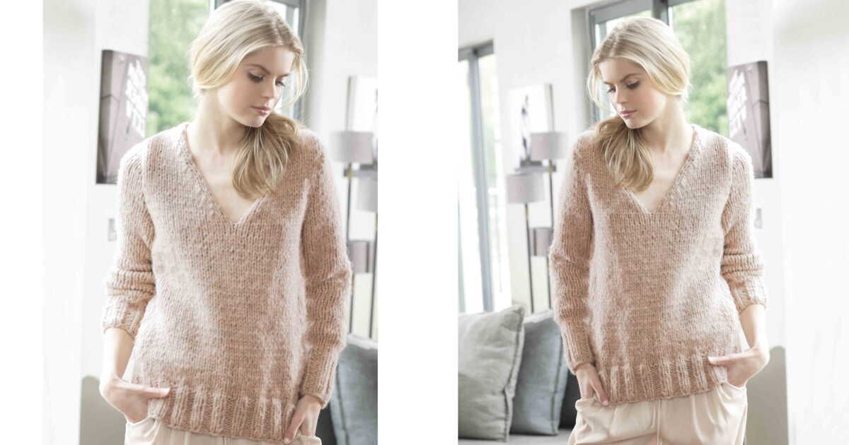 Redécouvrez le pull col V pour femme : le tricot tendance de l'hiver