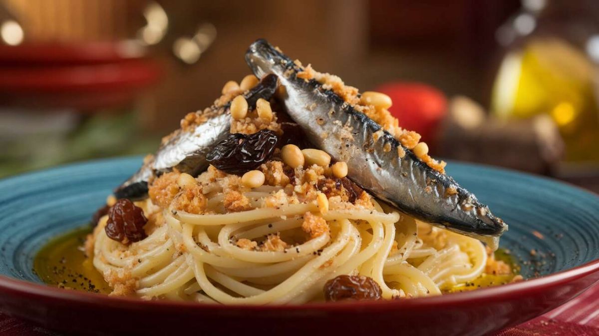 Une sublime recette de spaghettini siciliens aux sardines