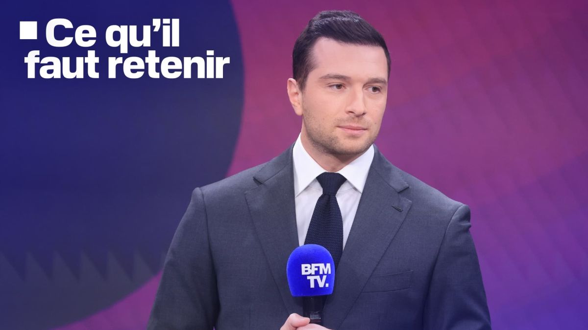 Jordan Bardella répond aux préoccupations des Français lors du Forum BFMTV