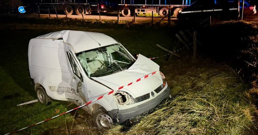 Accident spectaculaire dans l'Isère : un sexagénaire gravement blessé
