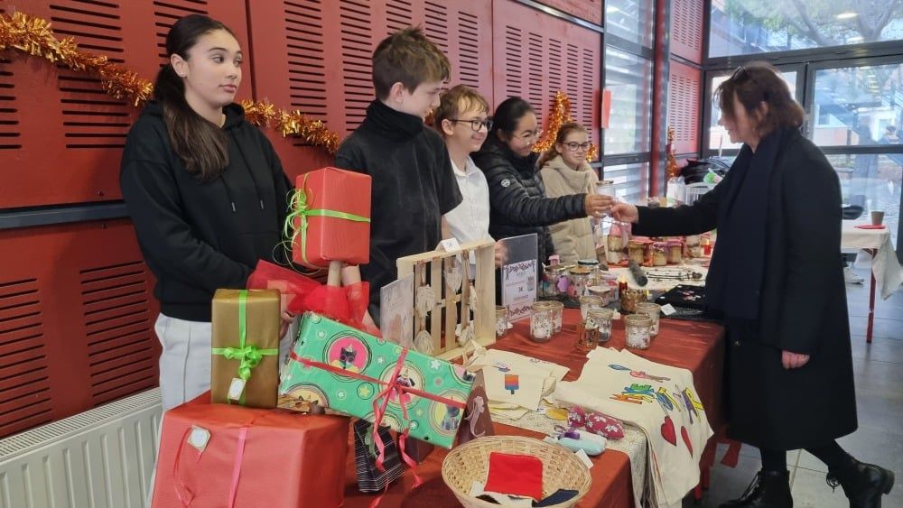 L'incroyable marché de Noël des élèves de Segpa à Manosque