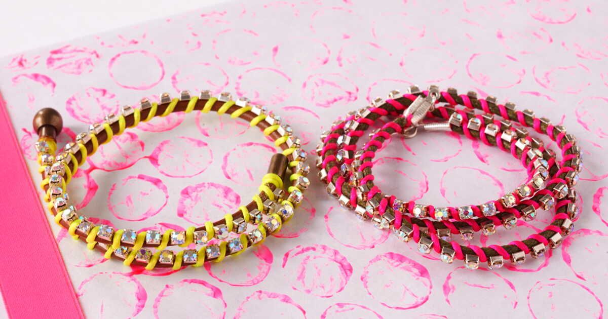 Créer un bracelet wraps en un clin d'œil