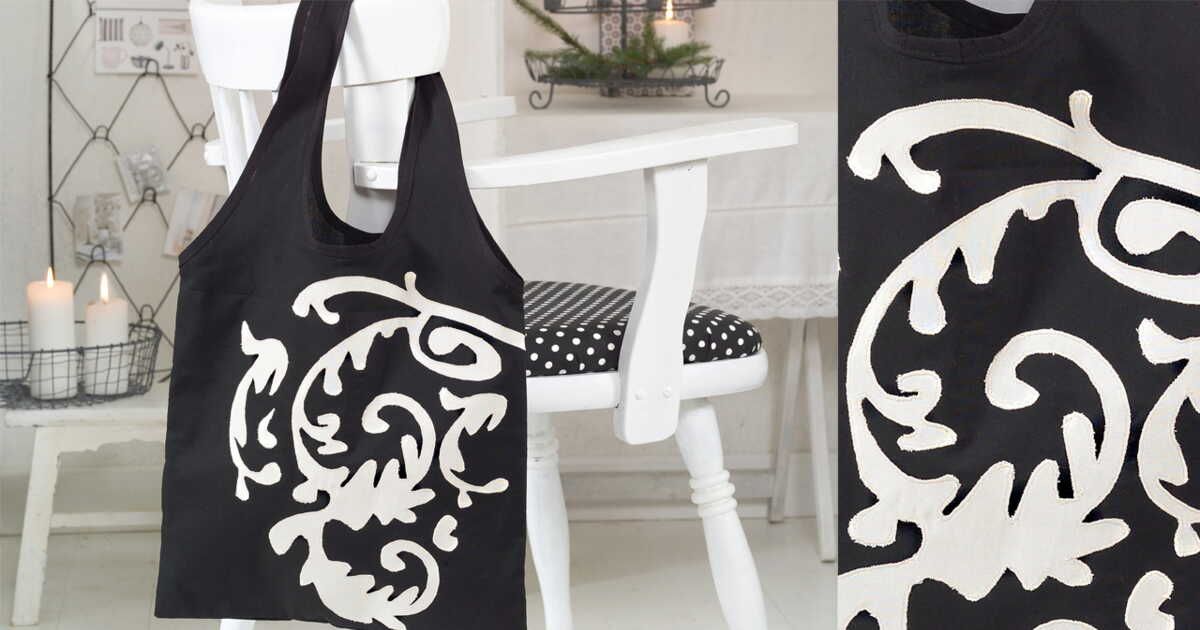 Créer un sac graphique en tissu à la maison