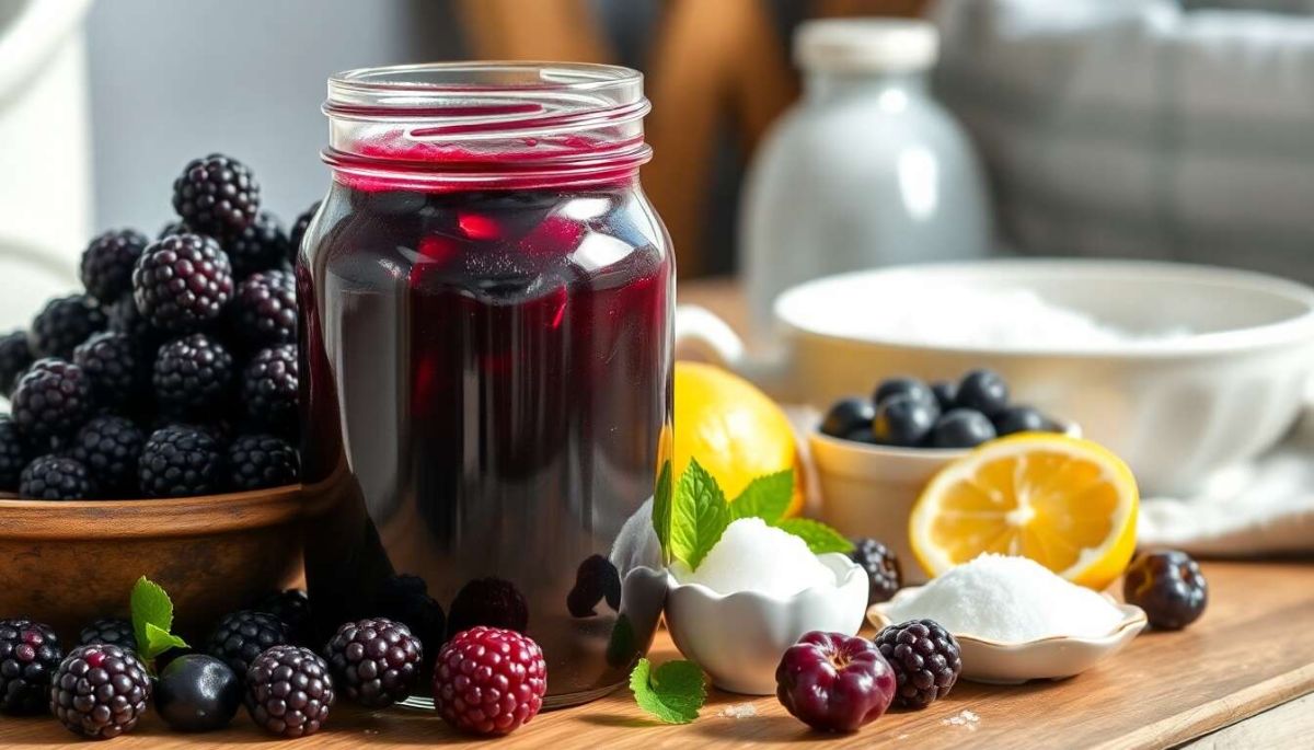 Ravivez vos papilles avec la délicieuse confiture de mûres de grand-mère