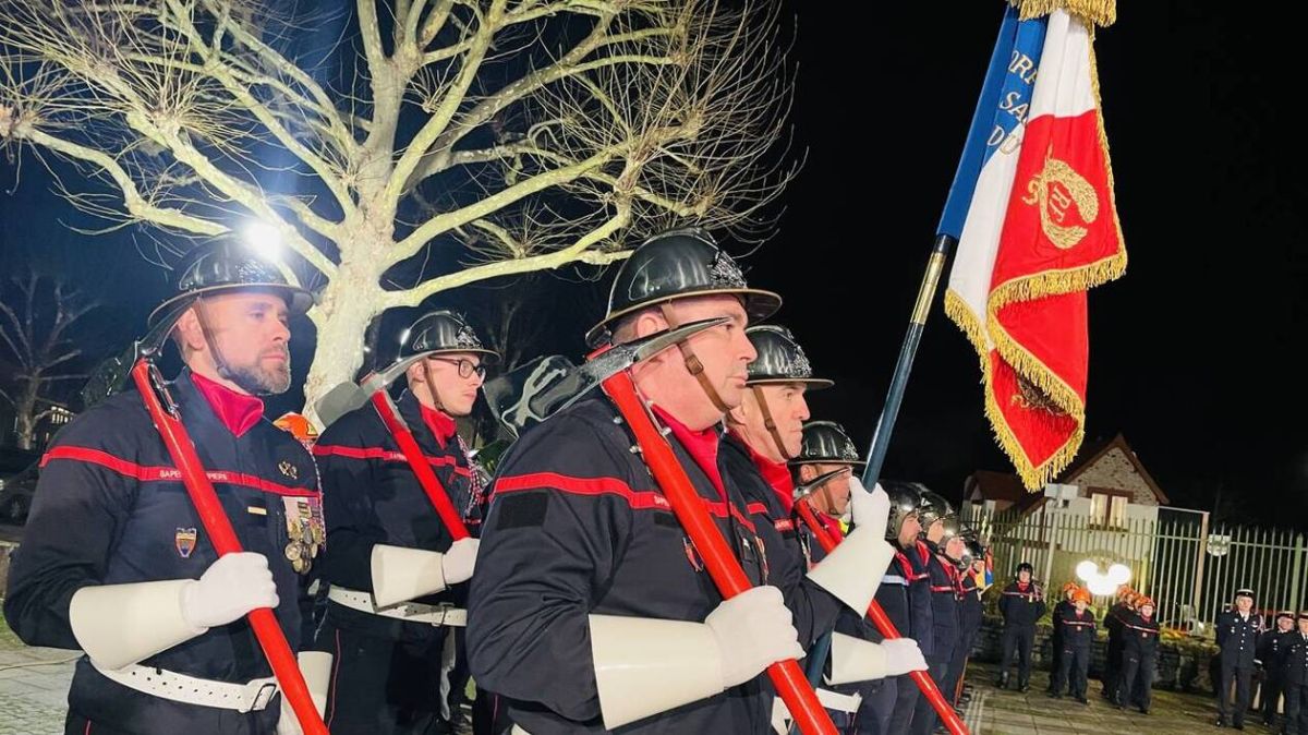 32 sapeurs-pompiers décorés lors de la célébration de la Sainte-Barbe