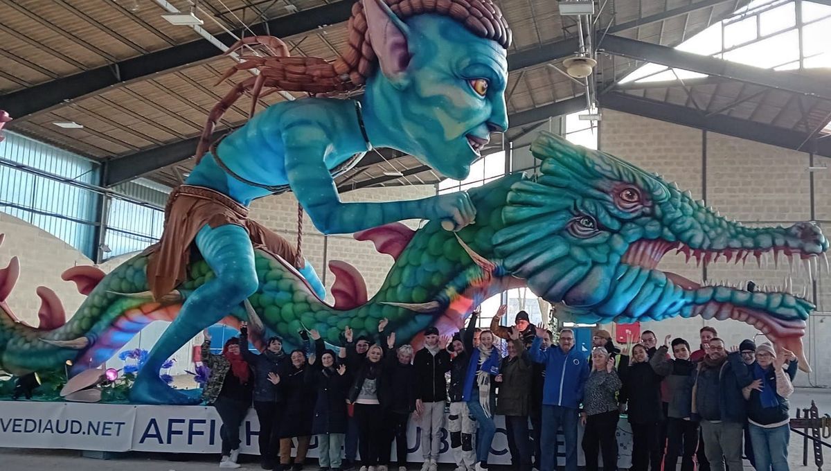 Un char monumental inspiré d'Avatar illuminera la Saint-Sylvestre à Saintes