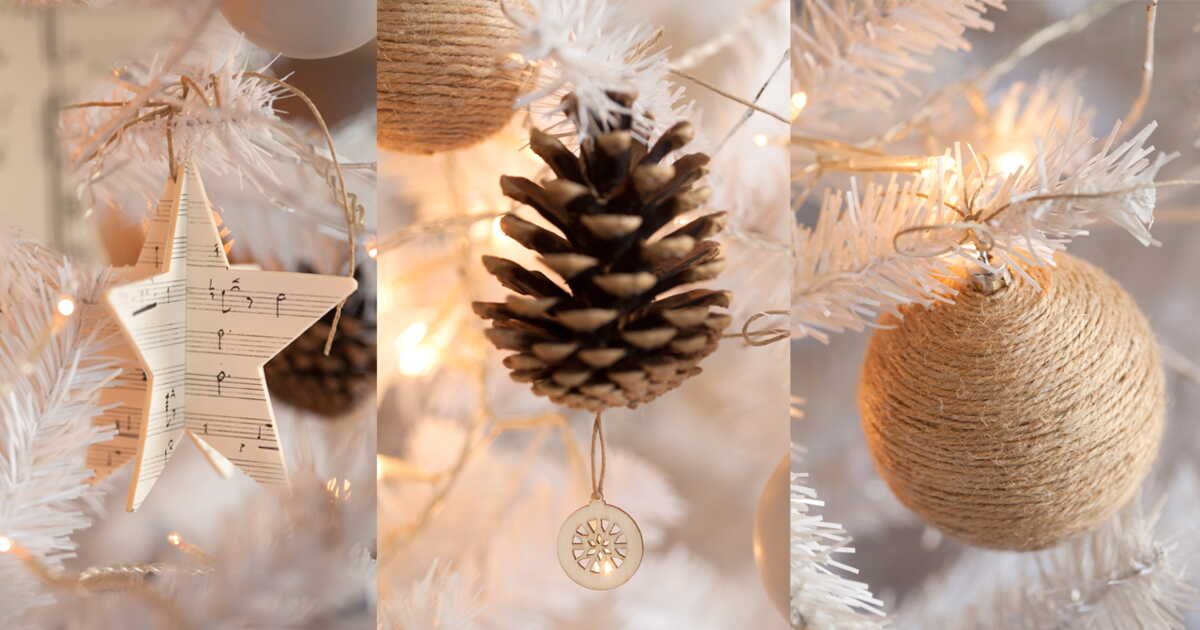 Les boules de Noël inspirées par la nature