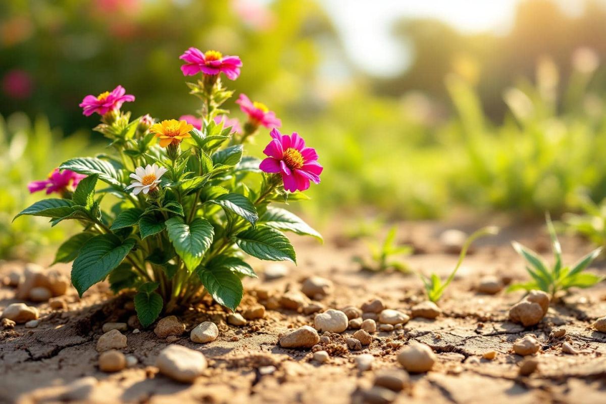 Des vivaces inattendues pour un jardin florissant sous le soleil