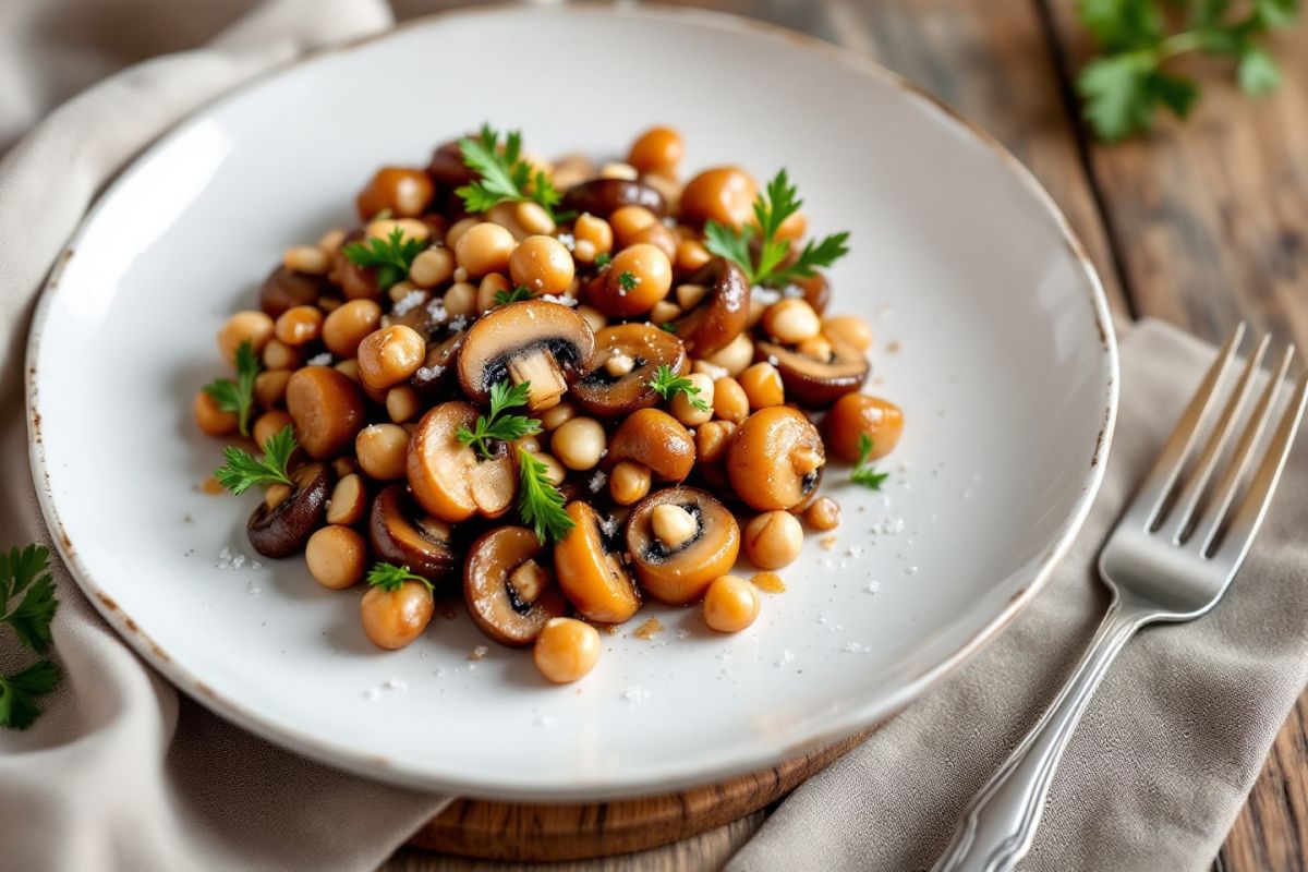 Savourez l'automne avec une poêlée gourmande de champignons et noisettes