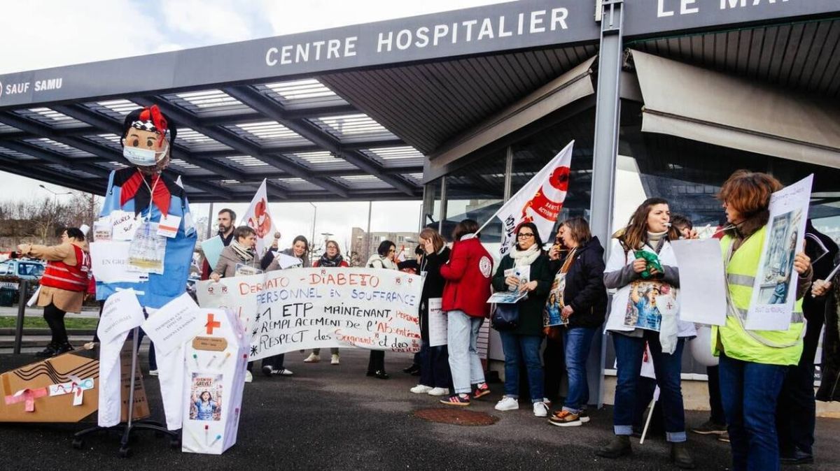 Grève au Mans : le personnel de santé alerte sur la crise des soins