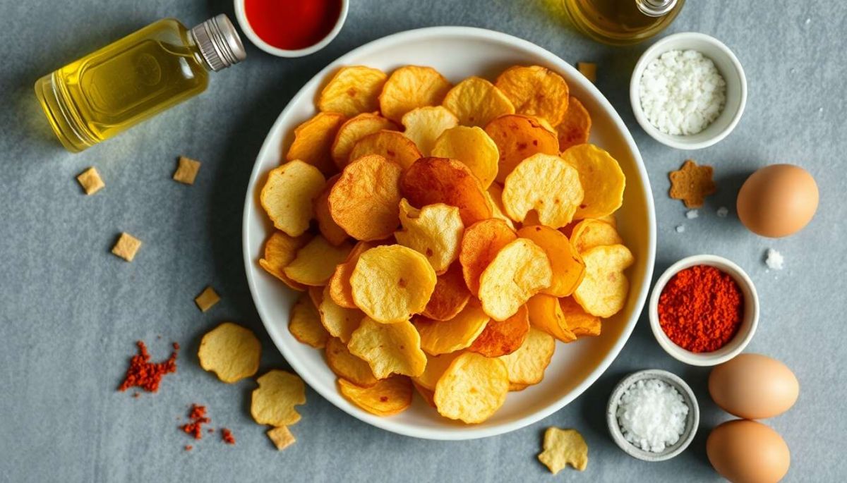 Des chips maison au four : une recette croustillante et délicieuse