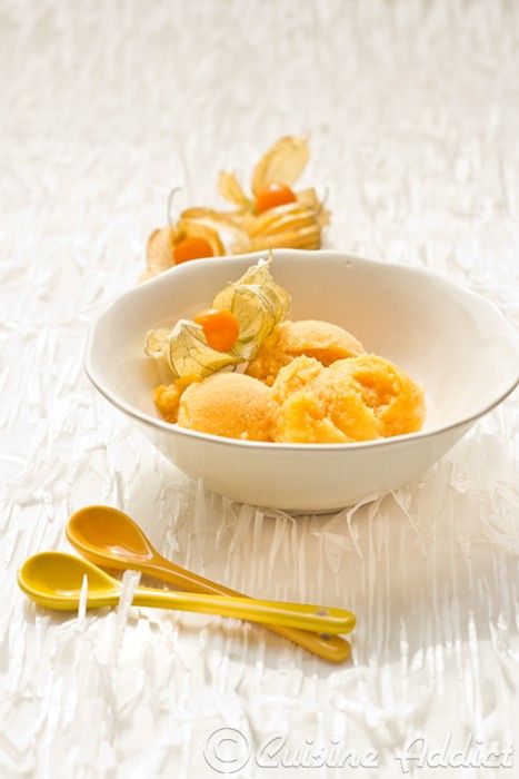 Sorbet fruit de la passion