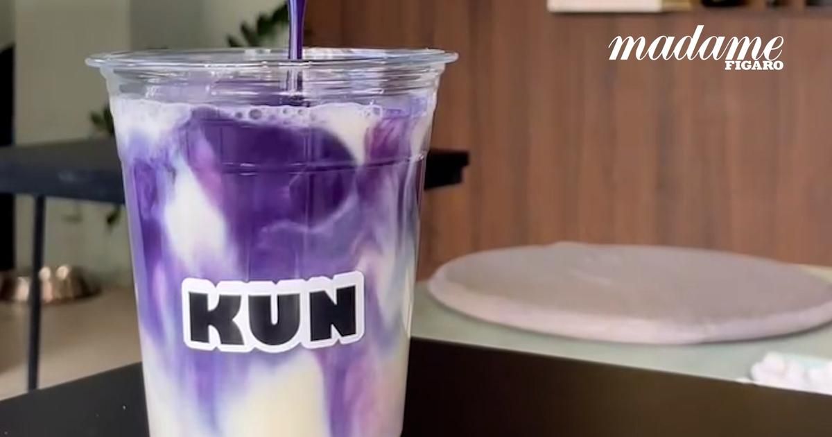 L'ube, la boisson violette qui révolutionne les coffee shops