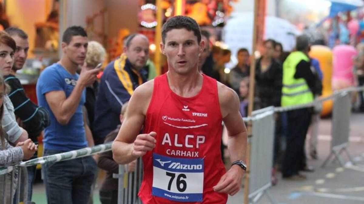 Anthony Le Coz, figure montante du cross-country à Carhaix-Plouguer