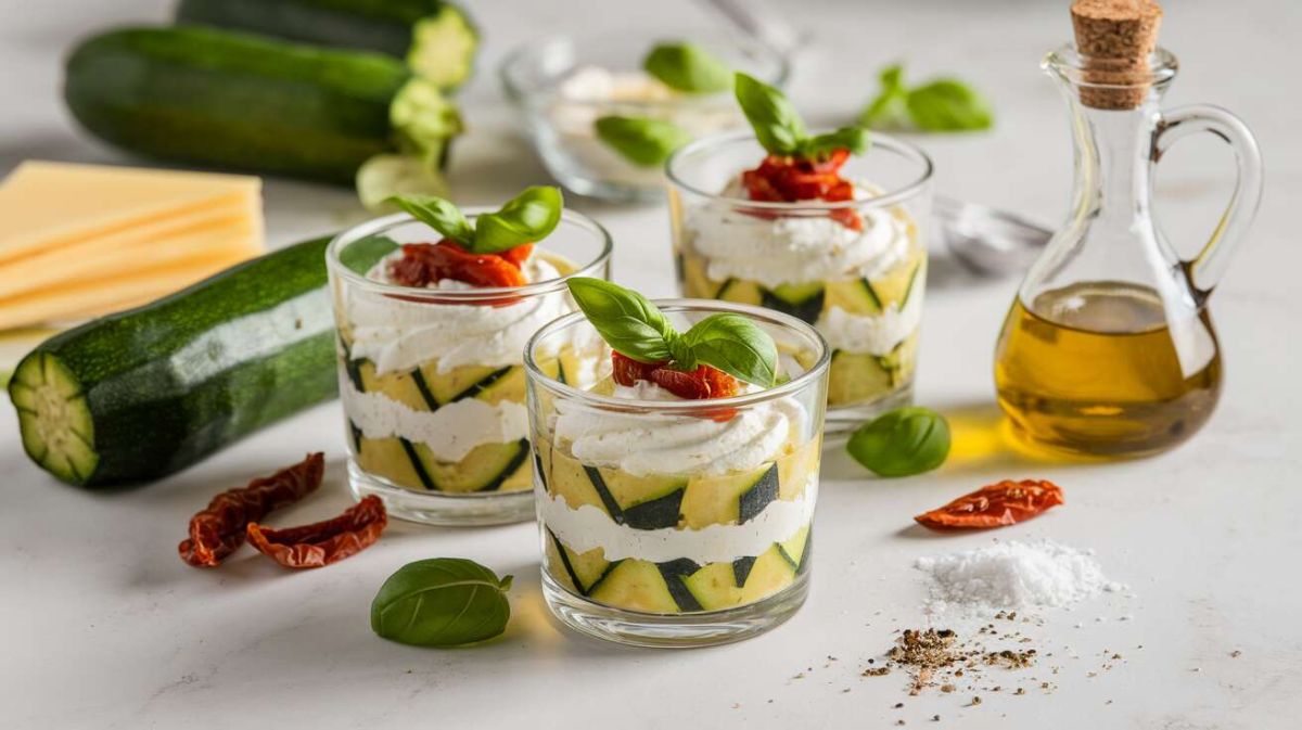 Recette estivale : des verrines courgettes-tomates-fromage frais pour émerveiller vos invités