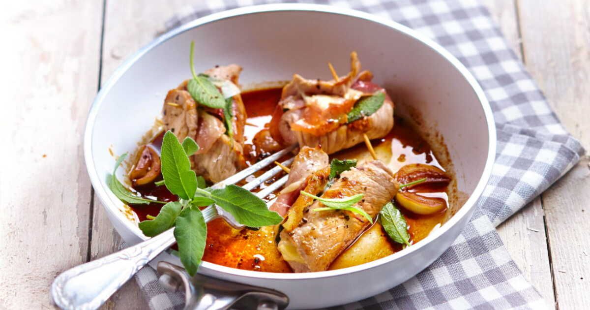 Saltimbocca de veau à la romaine