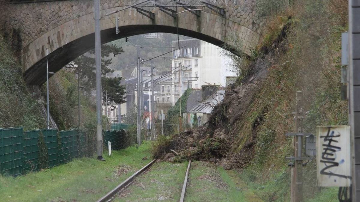 Quimper sous le choc : un glissement de terrain bouleverse la ville