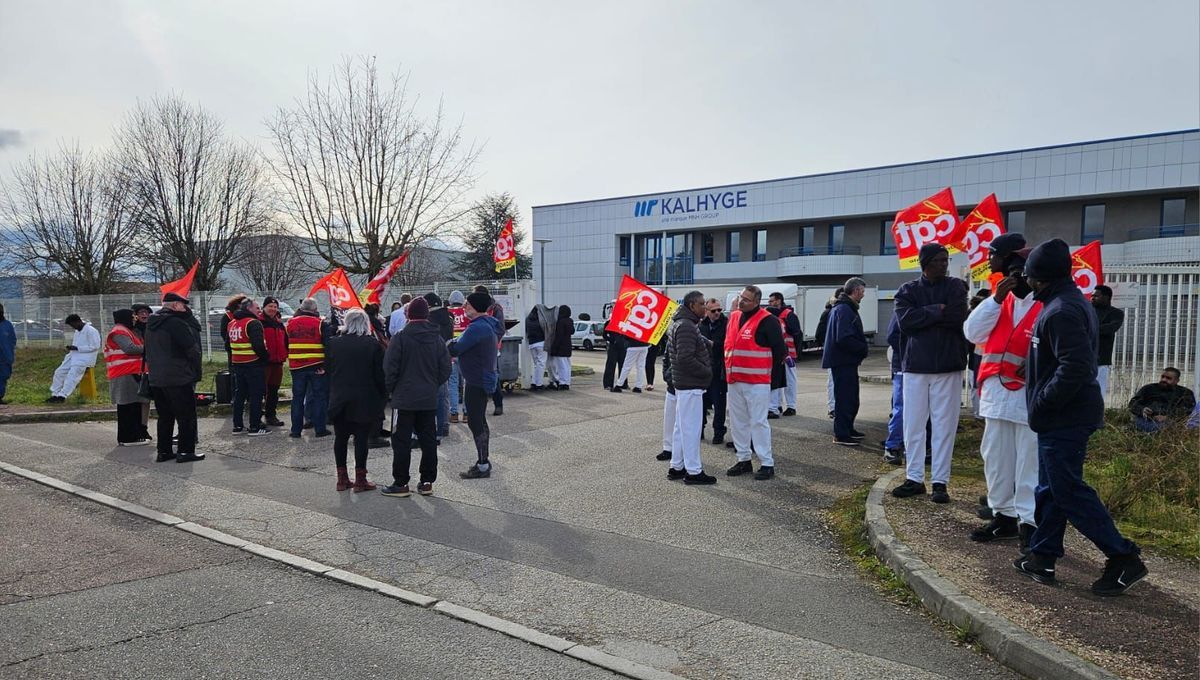 Salariés de Khalyge à Longvic : un débrayage pour de meilleures conditions