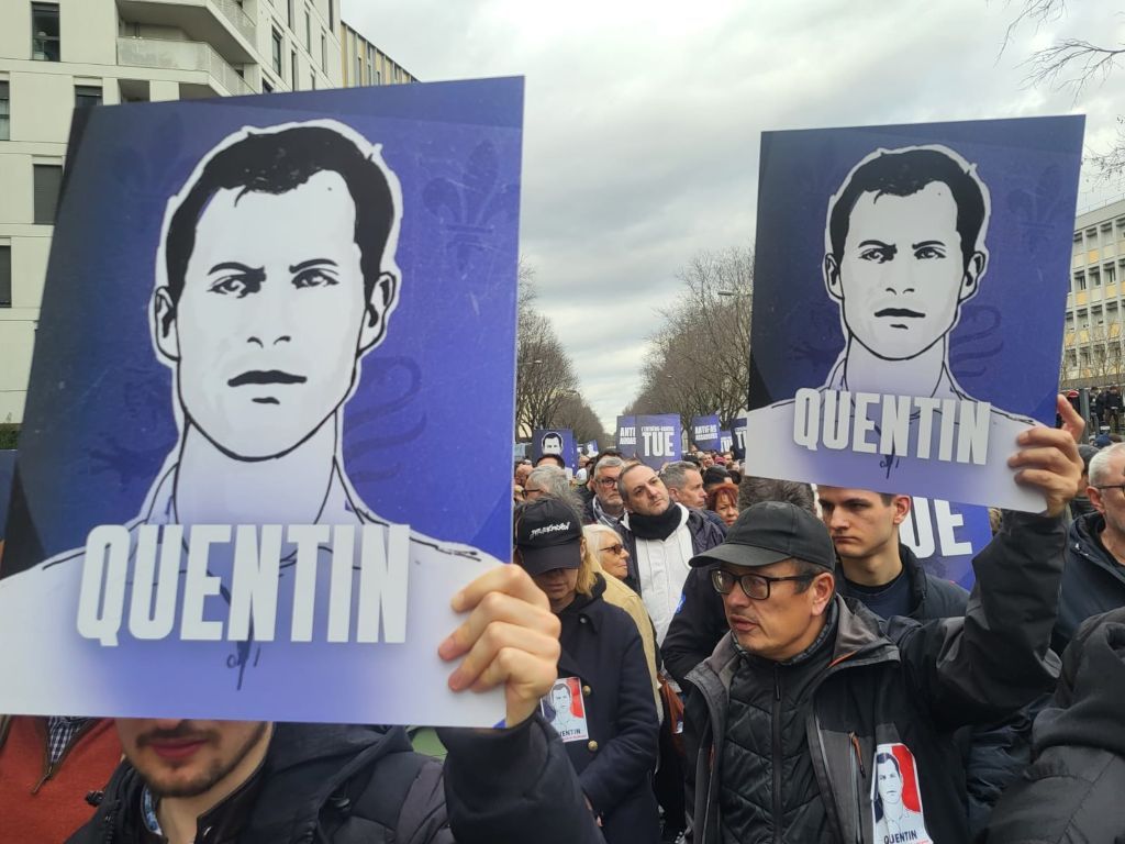 Lyon se mobilise en hommage à Quentin : une marche pour la justice