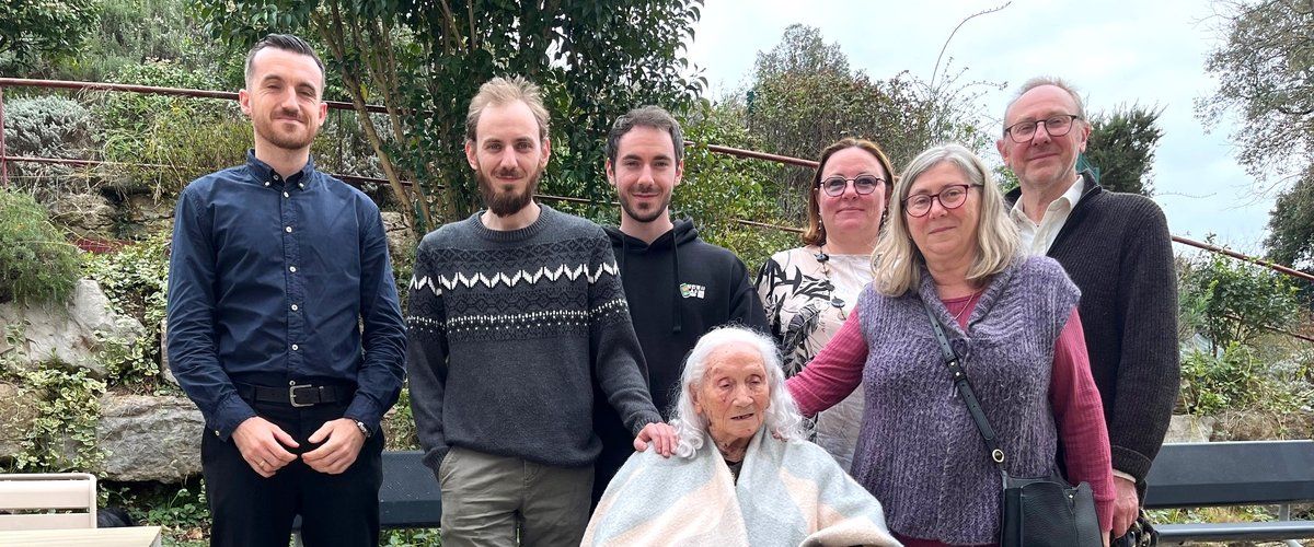 Paulette Pons célèbre son 102e anniversaire dans la joie et l'émotion à Cendras