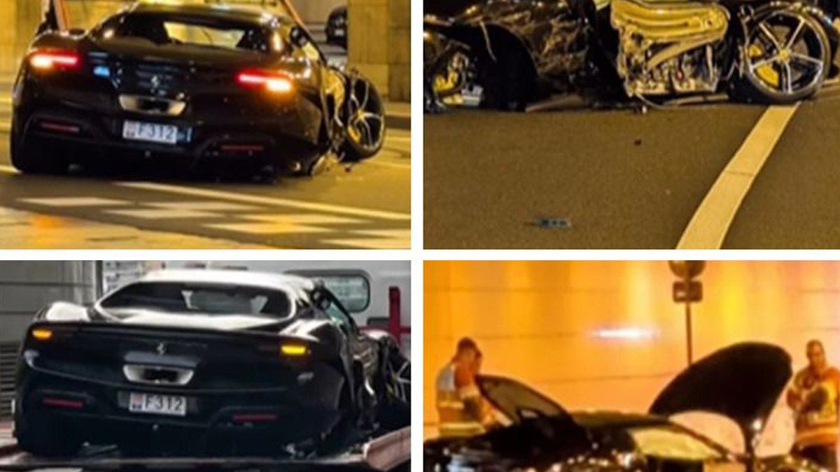 Ferrari détruite à Monaco : le tunnel Louis II au cœur d'un accident spectaculaire