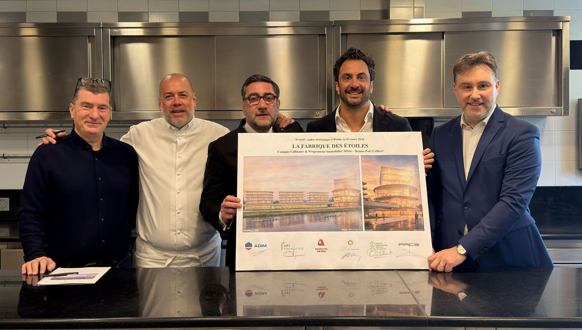 Le projet à Reims d'une école internationale d'excellence pour les métiers de l'hôtellerie et de la restauration