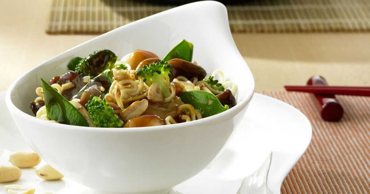 Un wok festif pour célébrer le Nouvel An Chinois