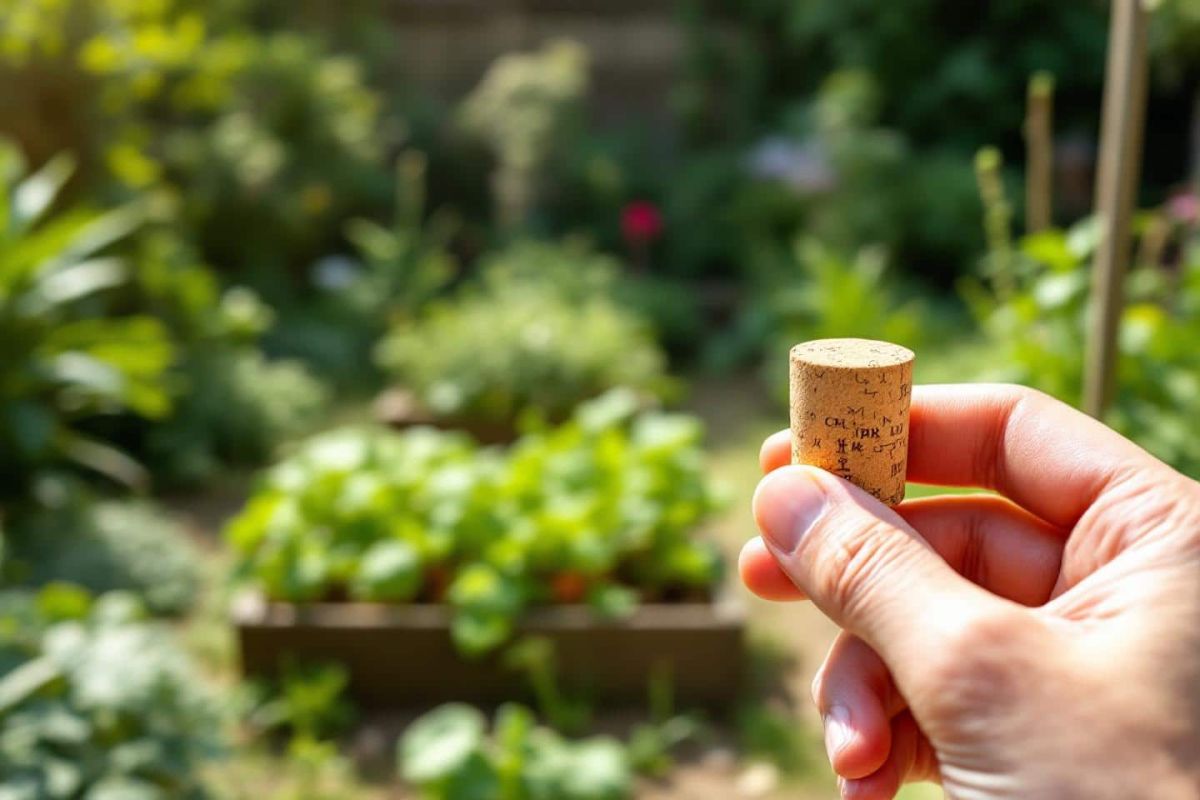Transformez vos bouchons de liège en alliés pour un jardin éclatant cet été