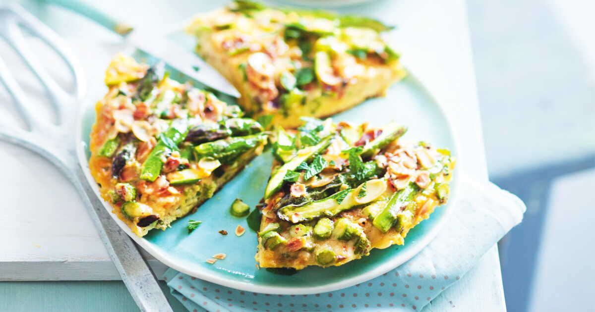 La fritatta aux asperges et au jambon cru : un délice printanier