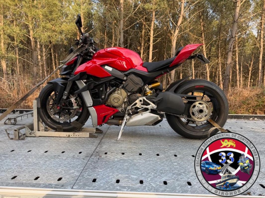 Un motard contrôlé à 222 km/h en Gironde : l'alerte des gendarmes