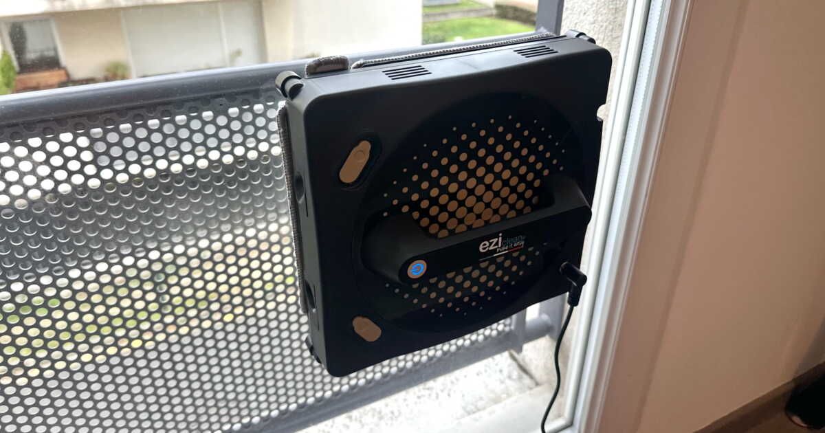 EZIclean Windobot S10 Vibra : le robot qui frotte vos vitres comme un pro