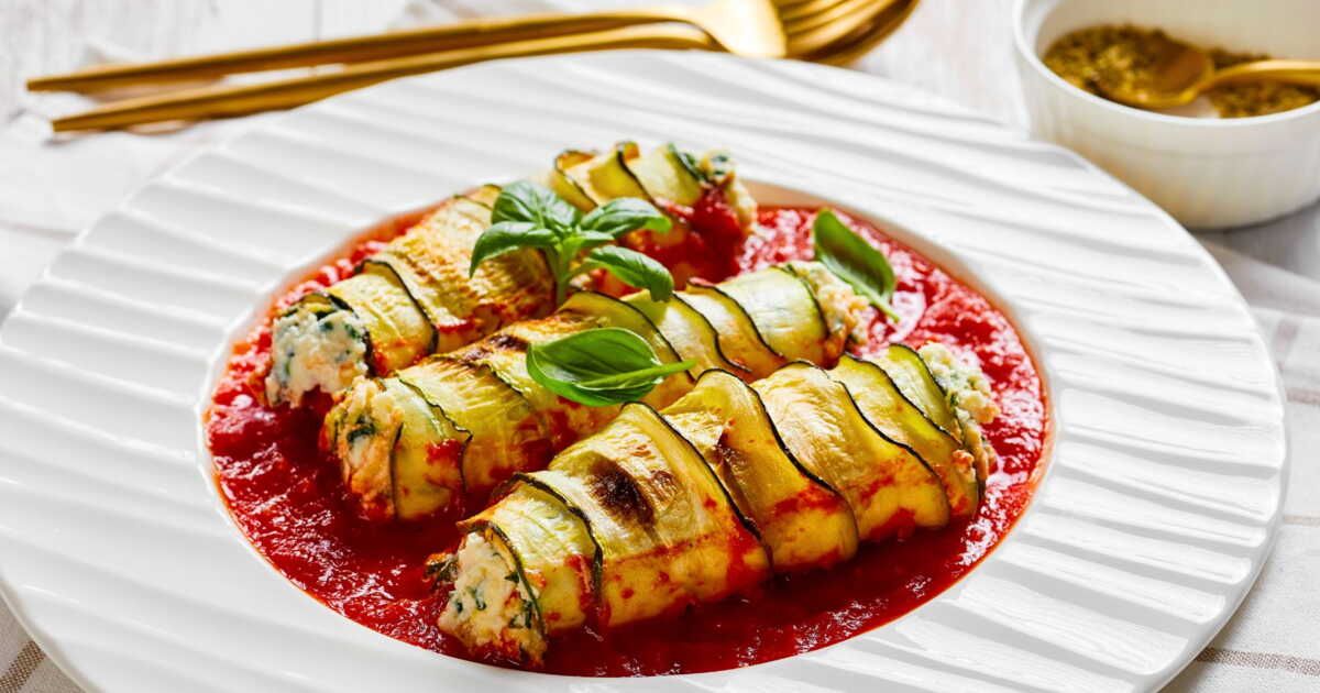 Cannellonis de courgettes : la recette exquise et légère qui va régaler vos invités