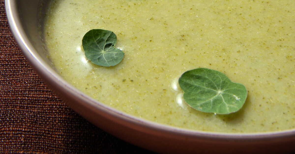 Un velouté de cresson à la ricotta : le réconfort de l'hiver dans un bol