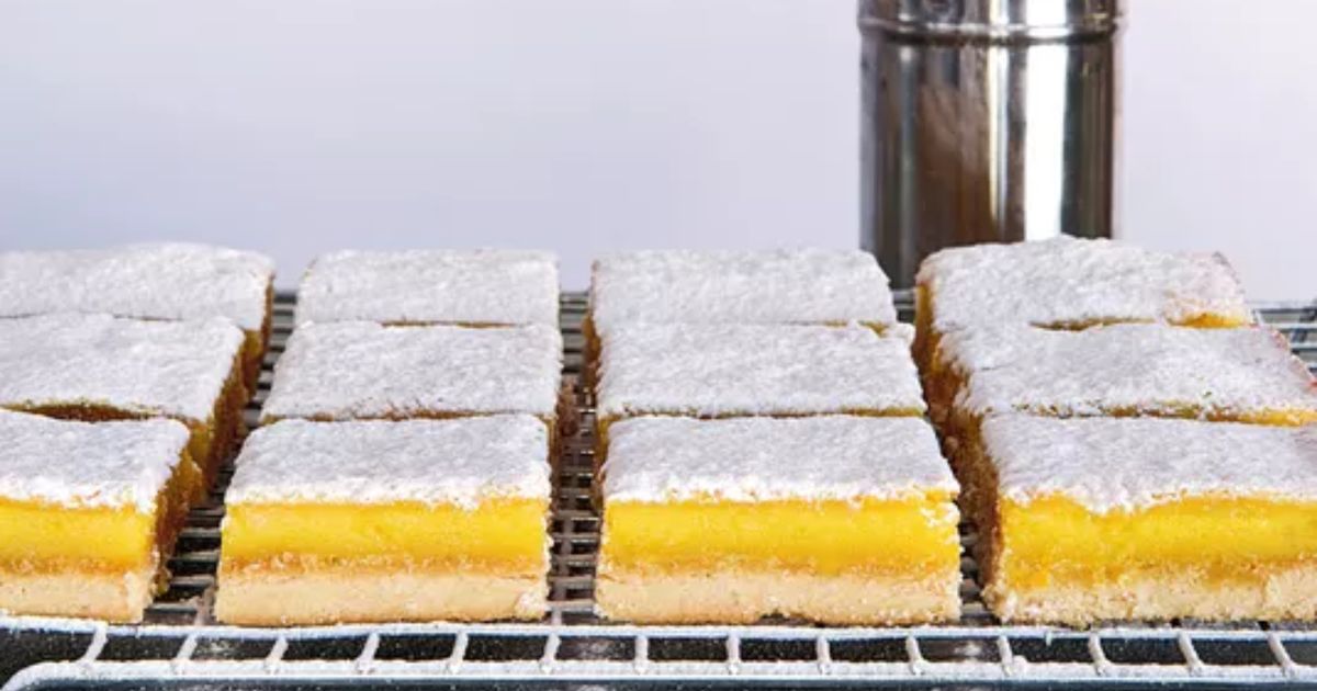 Carrés au citron : une douceur acidulée pour égayer vos goûters