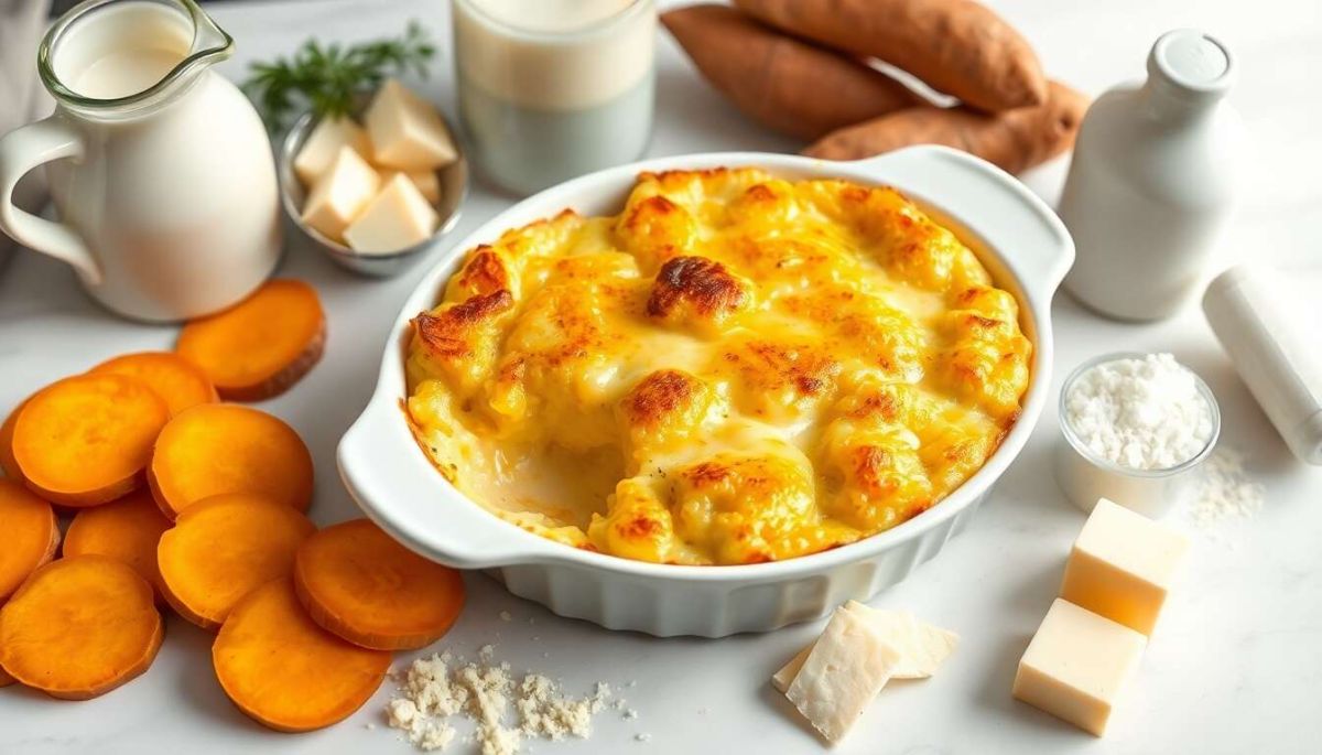 Une touche de douceur : le gratin dauphinois à la patate douce