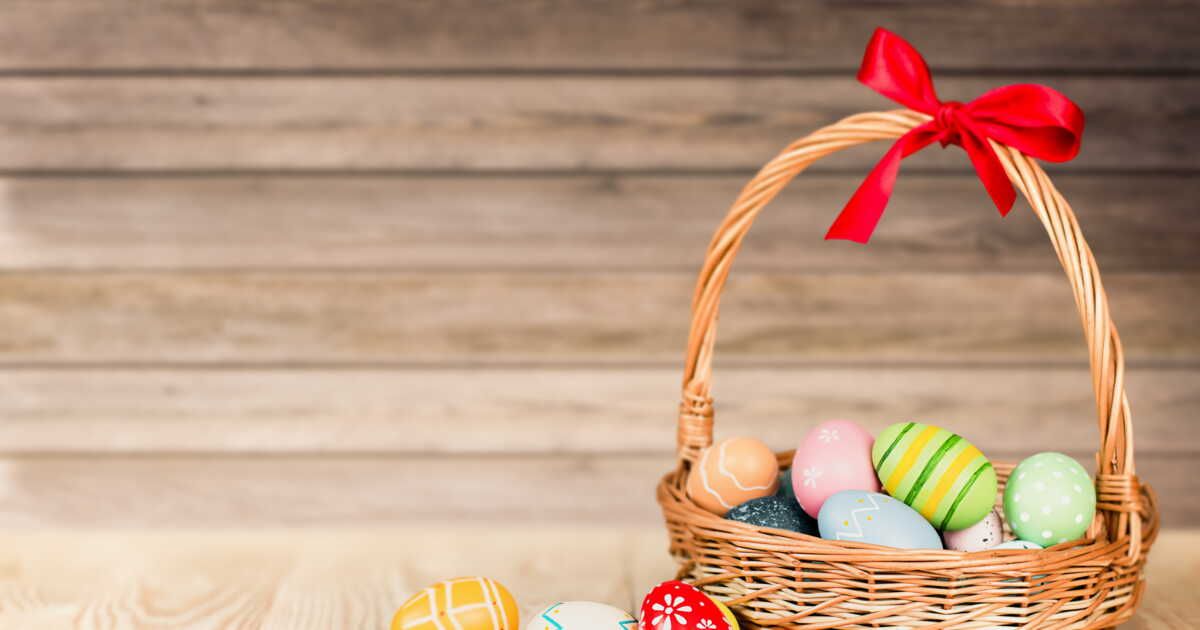 Fabriquer un joli panier pour la chasse aux œufs de Pâques, c'est facile !