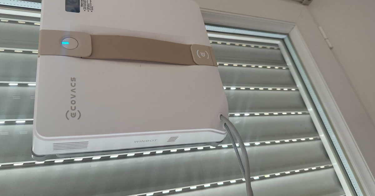 Ecovacs Winbot Mini : le robot qui redonne éclat à vos fenêtres, même dans les recoins