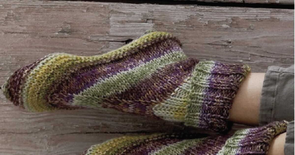 Les chaussons d'intérieur chinés