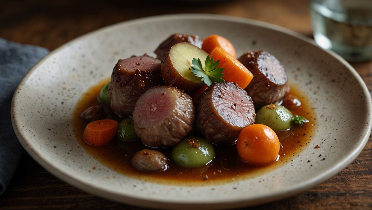 Noix de joues de porc au cidre : un délice automnal à savourer