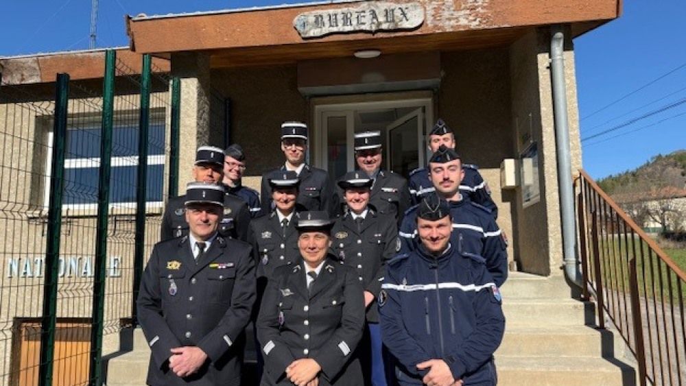 La gendarmerie à La Motte-du-Caire : bilan 2025 et objectifs pour 2026